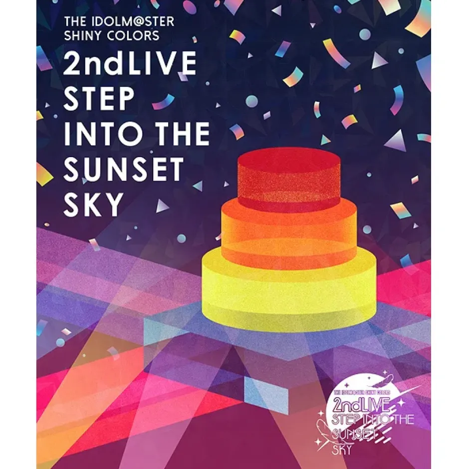 The Idolm@ster: Shiny Colors 2nd Live Step into the Sunset Sky Blu-ray (First Limited Edition 5-Disc Set) Sale