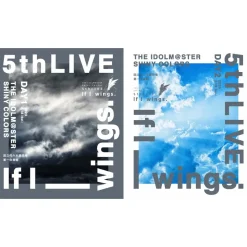 The Idolm@ster: Shiny Colors 5th Live If I_wings. Blu-ray (Regular Edition 2-Disc Set) New