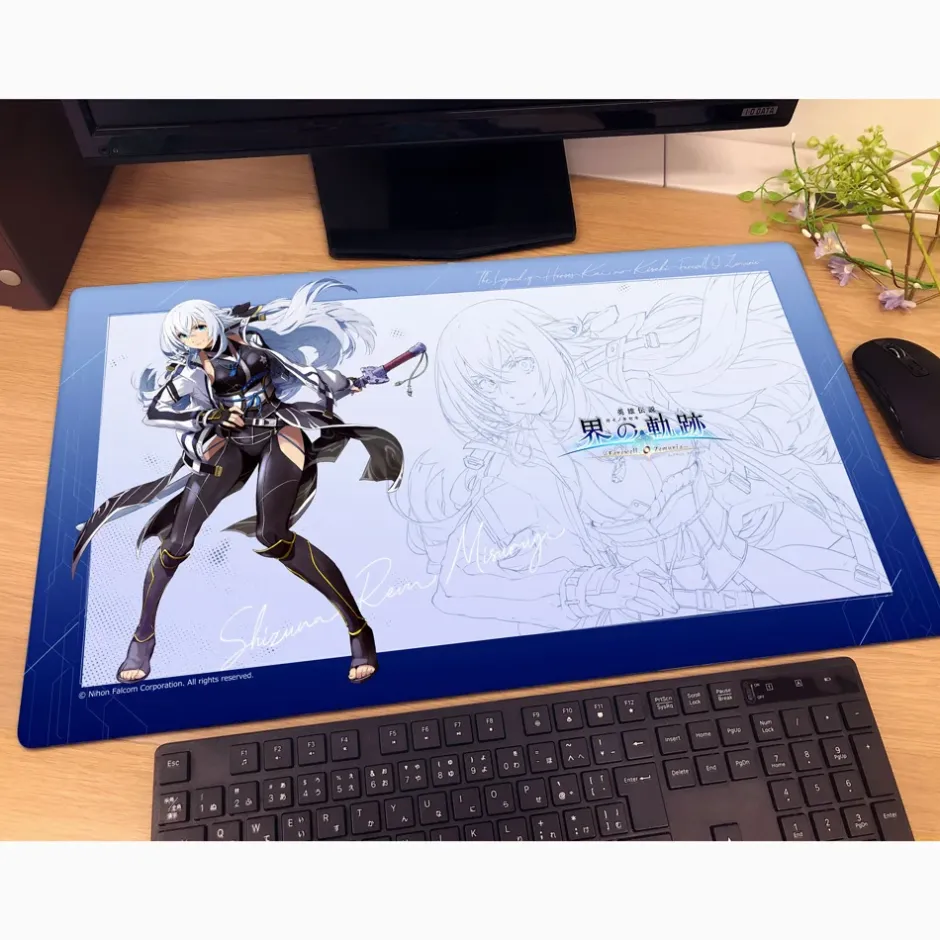 Home Goods>The Legend of Heroes: Kai no Kiseki -Farewell, O Zemuria- Rubber Mat Shizuna Rem Misurugi