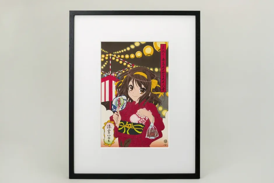 Fine Art>The Melancholy of Haruhi Suzumiya Natsu-Meguri 15498-Kei Ukiyo-e Woodblock Print