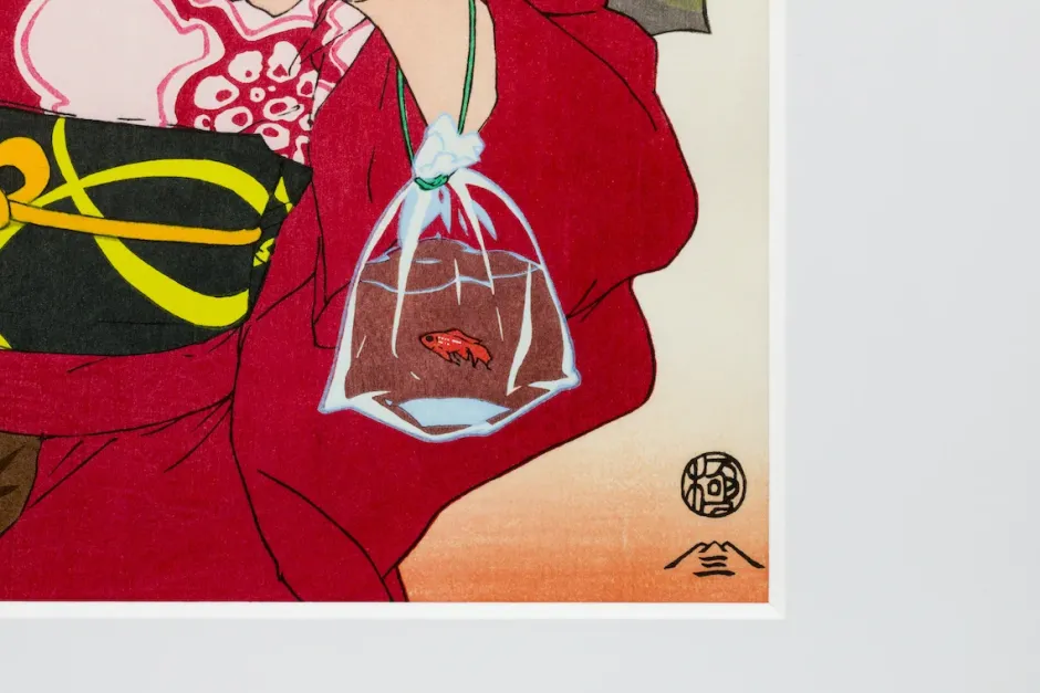 Fine Art>The Melancholy of Haruhi Suzumiya Natsu-Meguri 15498-Kei Ukiyo-e Woodblock Print