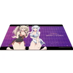 The Misfit of Demon King Academy Season 2 Character Rubber Mat Misha & Sasha A Discount