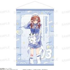 The Quintessential Quintuplets Specials 2 Double-Sided Tapestry Miku Nakano: Jersey Maid Ver. Discount