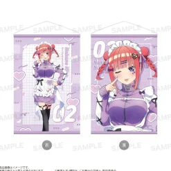 The Quintessential Quintuplets Specials 2 Double-Sided Tapestry Nino Nakano: Jersey Maid Ver. New