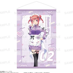 The Quintessential Quintuplets Specials 2 Double-Sided Tapestry Nino Nakano: Jersey Maid Ver. New