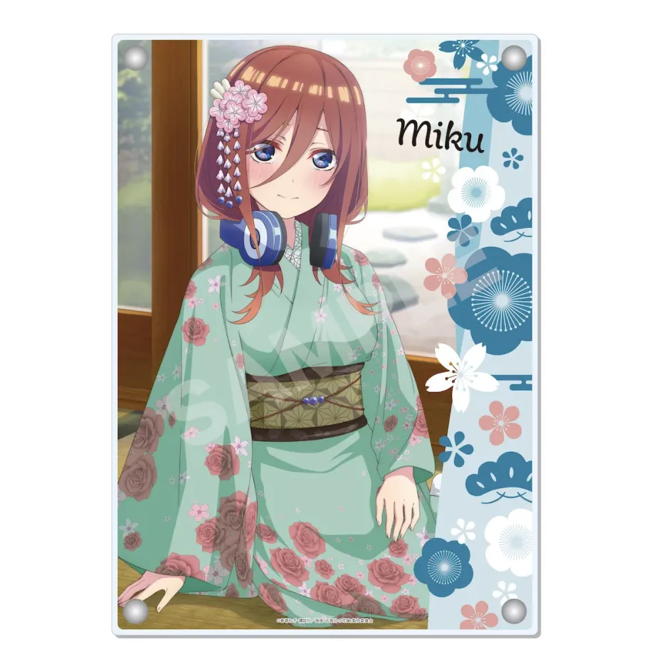 Acrylic Art Boards>The Quintessential Quintuplets ∬ Acrylic Board Miku (Re-run)