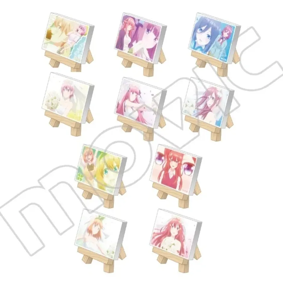 The Quintessential Quintuplets Mini Canvas Board Collection Box Set Online