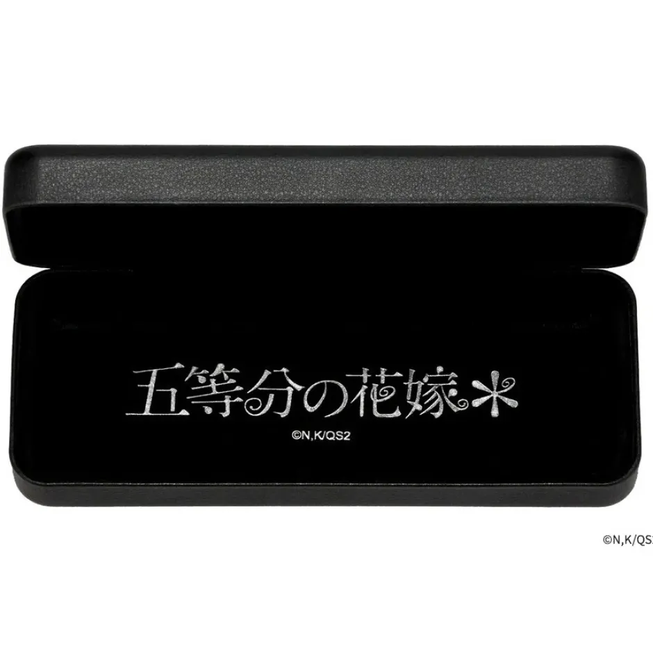 The Quintessential Quintuplets Specials2 Glass Frame w/ Original Eyeglass Case & Cleaning Cloth Set Nino Nakano Model New