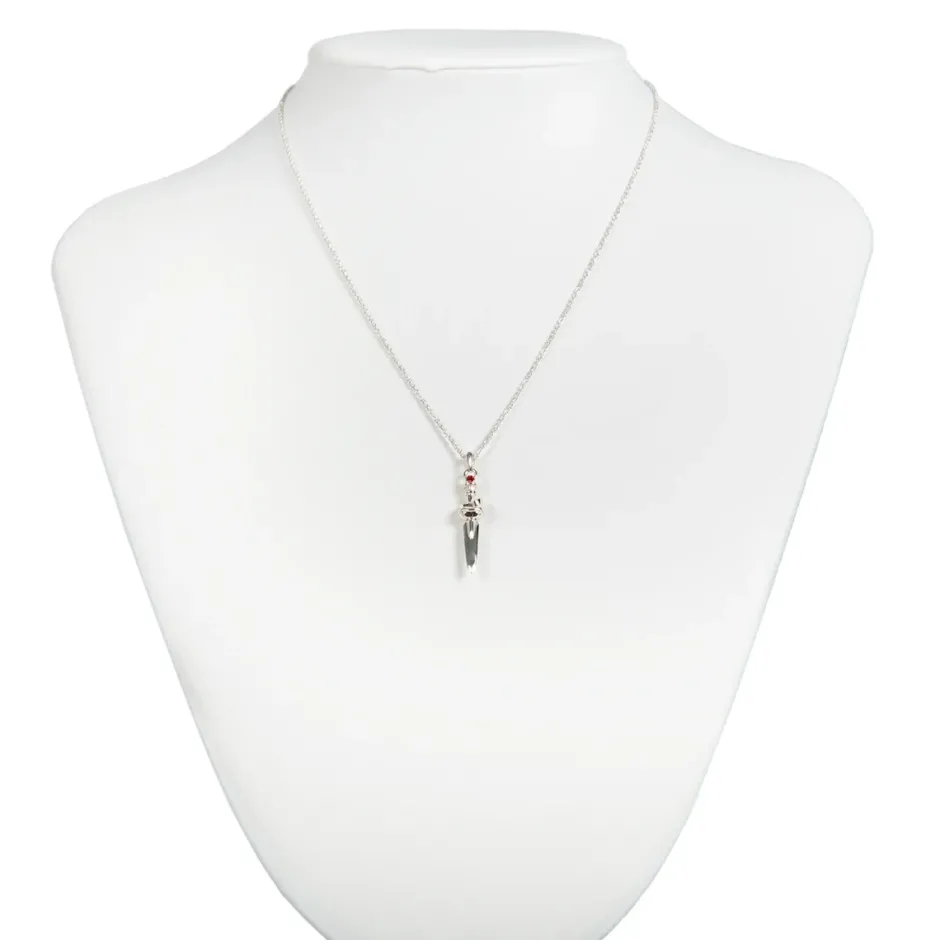 Jewelry & Hair Accessories>The Rising of the Shield Hero Season 2 Raphtalia Model Silver Necklace