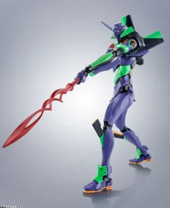 The Robot Spirits Evangelion Test Type-01 + Spear of Cassius: Renewal Color Edition (Re-run) Hot