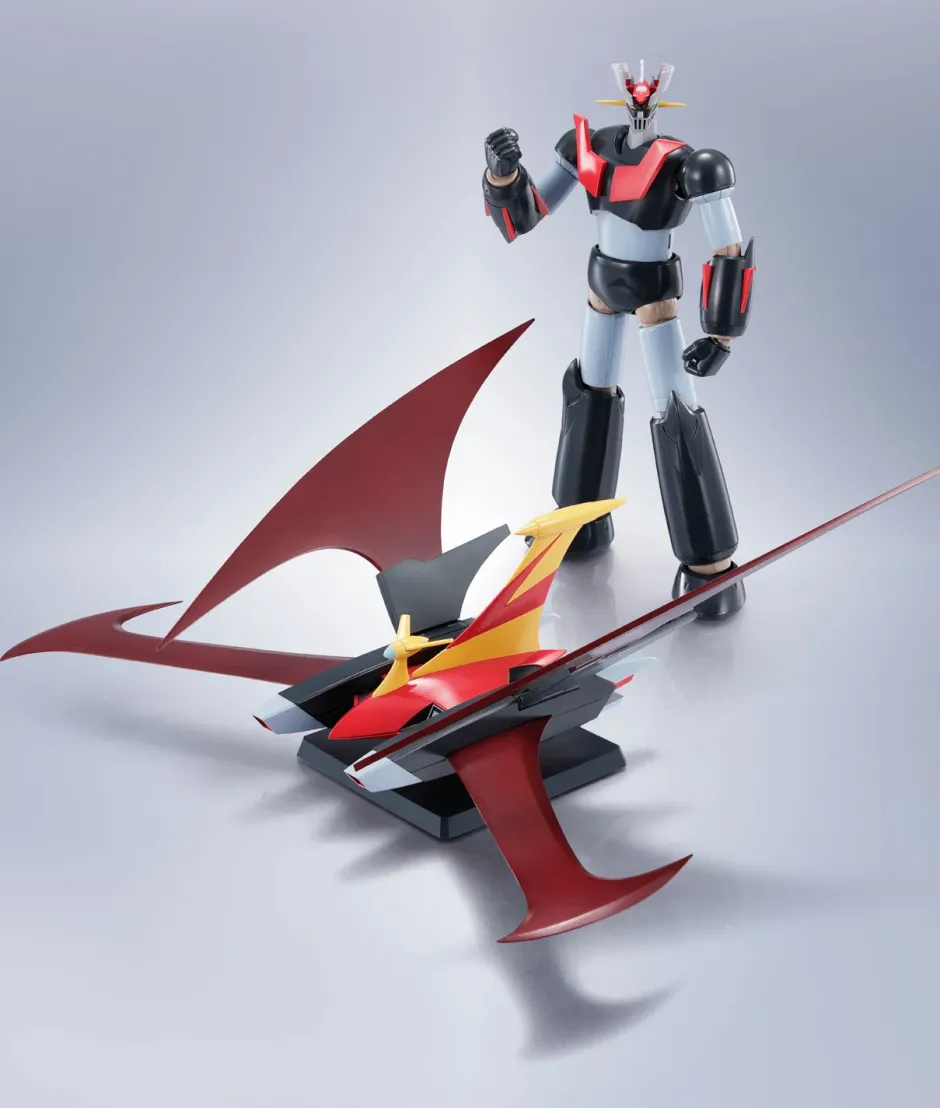 The Robot Spirits Grendizer U Mazinger X & Jet Scrander X New