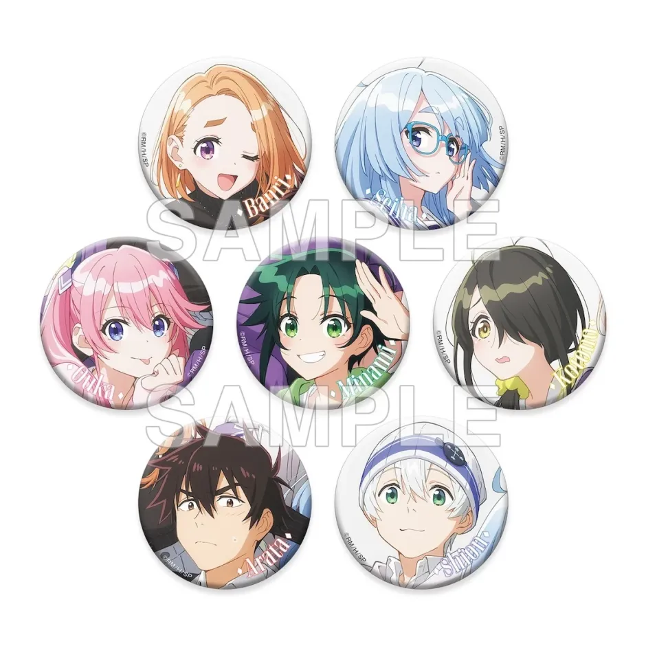 Other Goods>The Shiunji Family Children TV Anime Series Tin Badge+ Complete Box Set