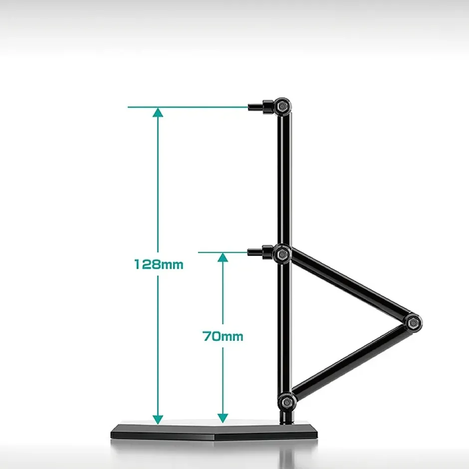 Plastic Models>The Simple Stand x3 Black Hex Type (for Figures & Models)