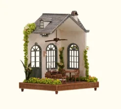 The South French Flower House 1/64 Scale Doll House Outlet