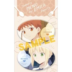Collectable Toys>Today's Menu for Emiya Family Pair Pin Badge Set Collection