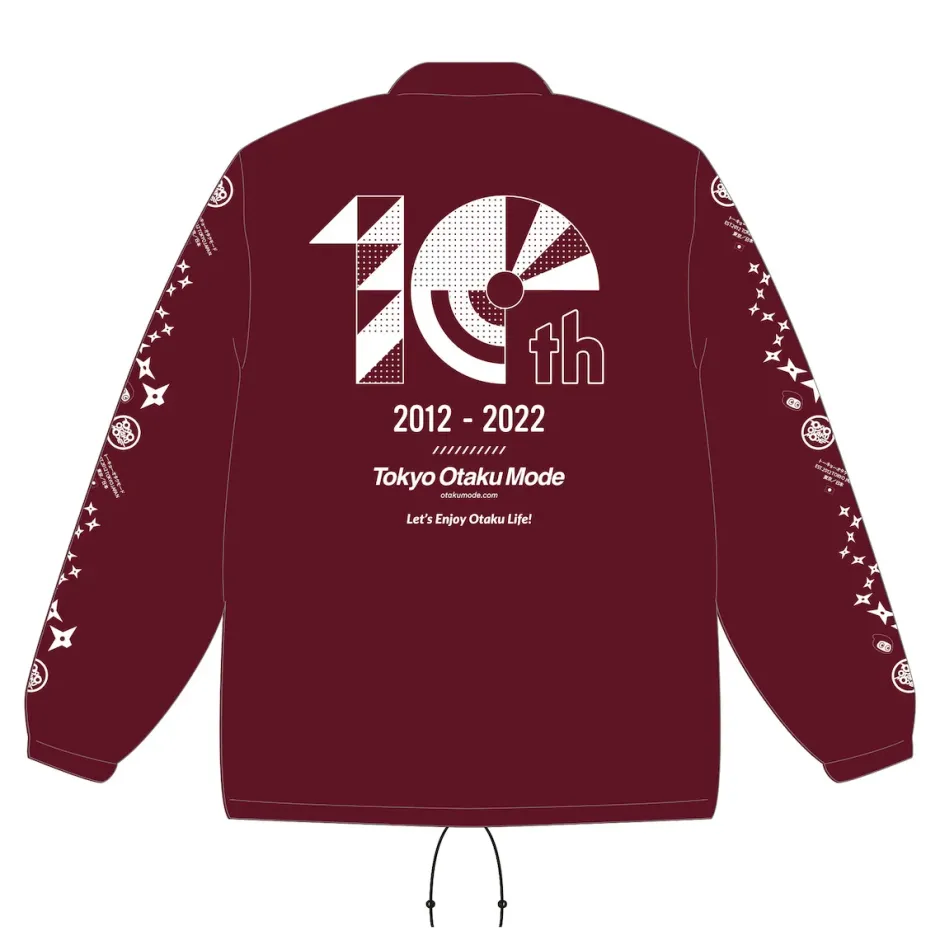 Jackets & Hoodies>Tokyo Otaku Mode 10th Anniversary Coach Jacket Navy