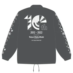 Tokyo Otaku Mode 10th Anniversary Coach Jacket Cement Hot