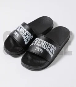 Tokyo Revengers Black Slide Sandals Sale