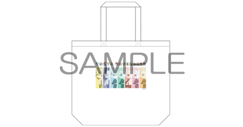 Bags & Wallets>Tokyo Revengers x Pas Chara Canvas Tote Bag
