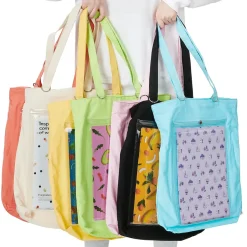 Bags & Wallets>TOM Ita-bag: Lite Clear File Tote (Vertical)