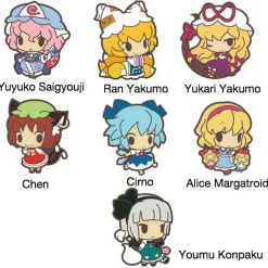 Smartphone Straps>Touhou Poppuchi Rubber Strap Collection Part 2