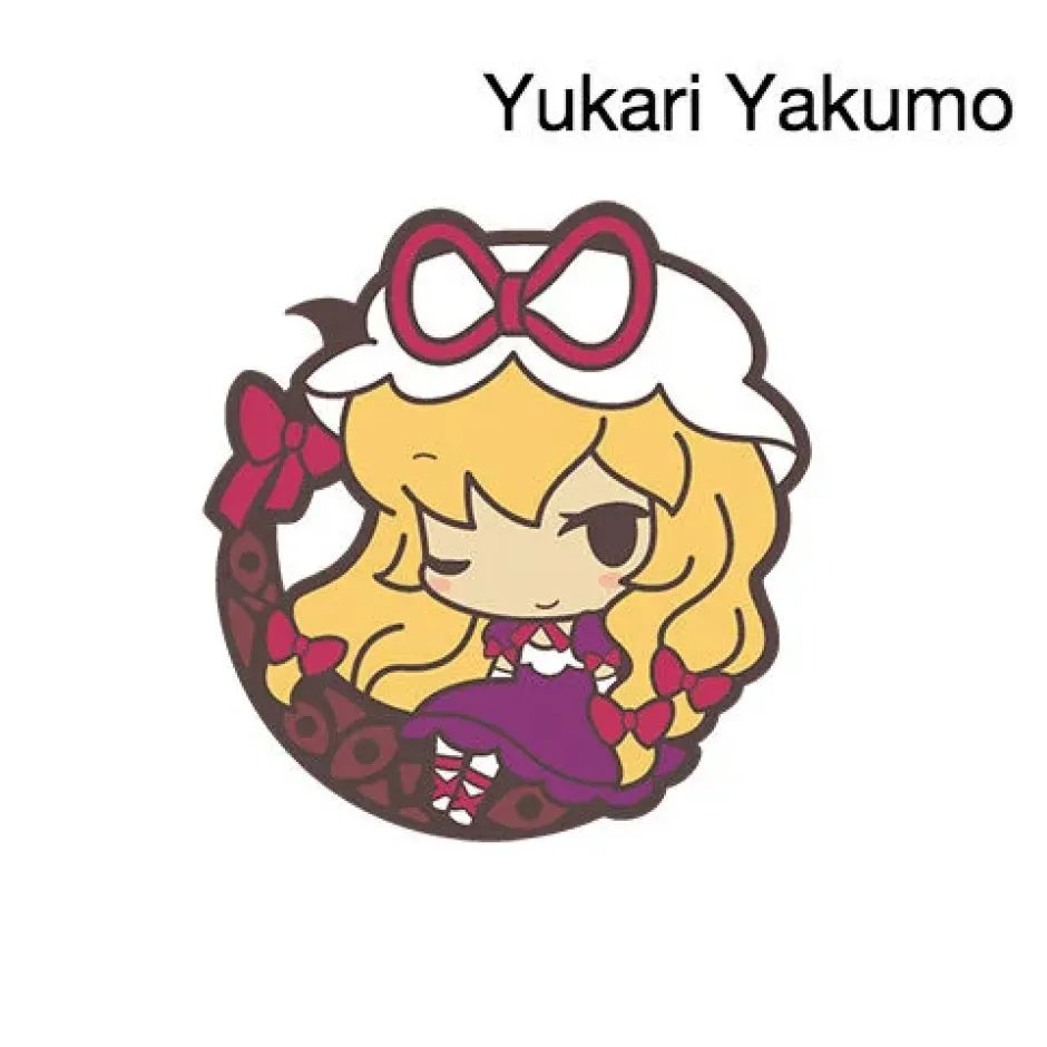 Smartphone Straps>Touhou Poppuchi Rubber Strap Collection Part 2
