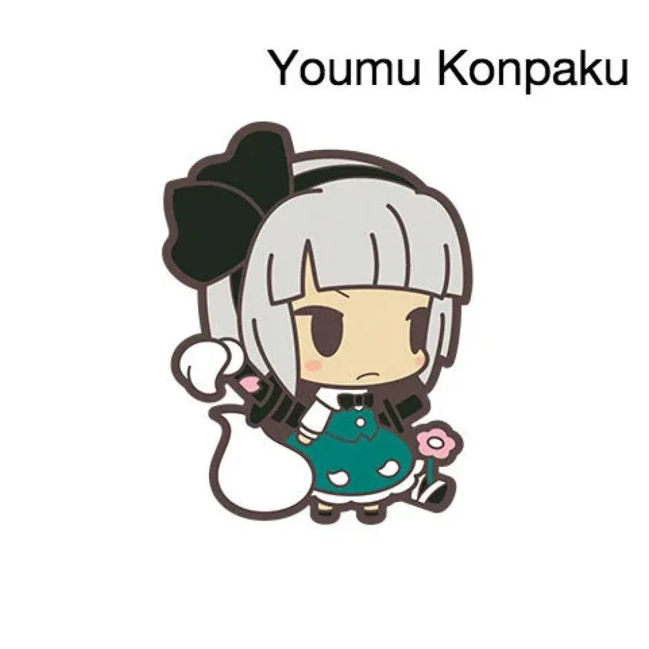 Smartphone Straps>Touhou Poppuchi Rubber Strap Collection Part 2