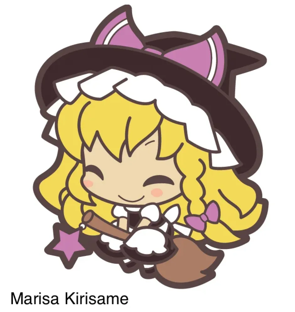 Smartphone Straps>Touhou Poppuchi Rubber Strap Collection Part 1
