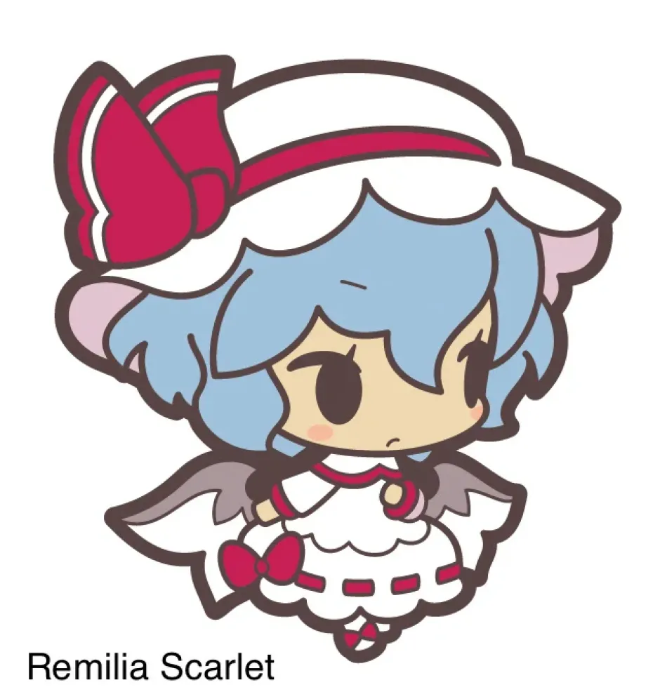 Smartphone Straps>Touhou Poppuchi Rubber Strap Collection Part 1