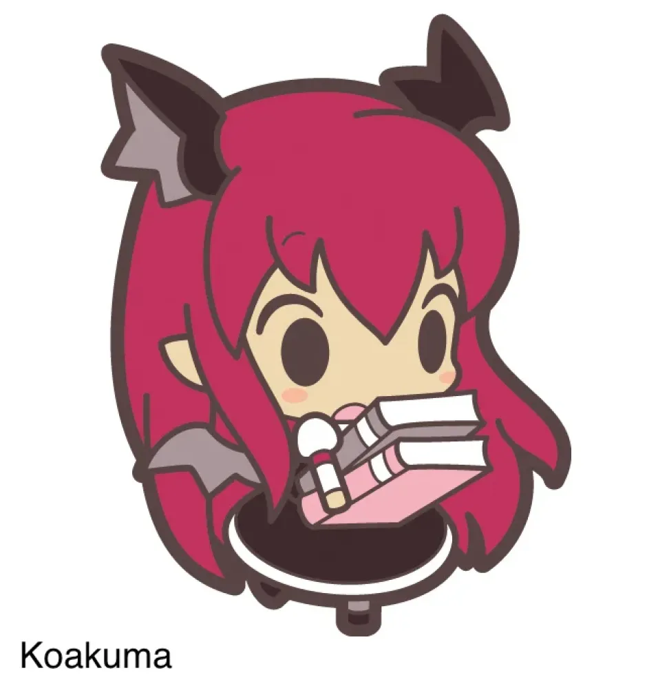 Smartphone Straps>Touhou Poppuchi Rubber Strap Collection Part 1