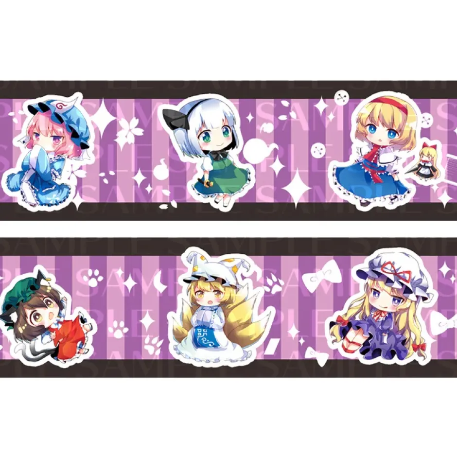 Stickers>Touhou Project Masking Tape
