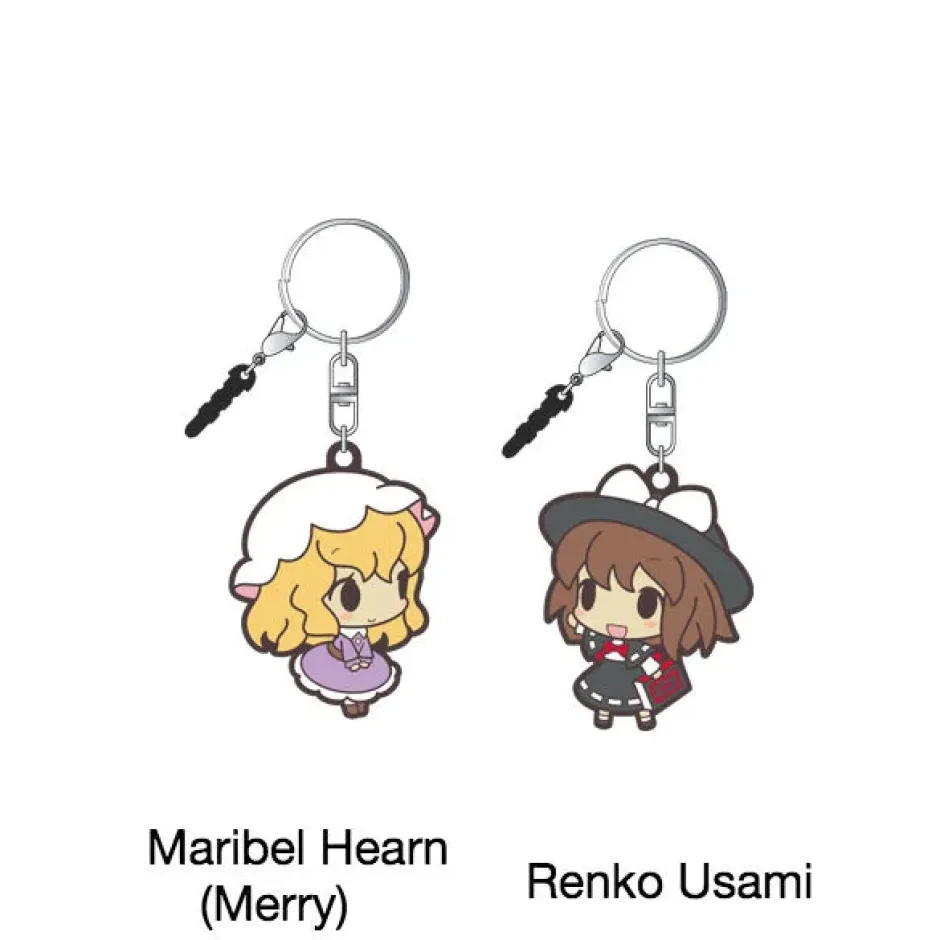 Smartphone Straps>Touhou Project Puchi Chara Earphone Jack Rubber Strap