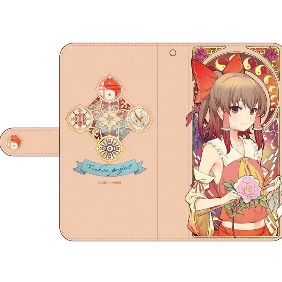 Smartphone Cases>Touhou Project Reimu Hakurei Notebook-Style Smartphone Case