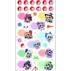 Stickers>Touhou Project Schedule Book Stickers