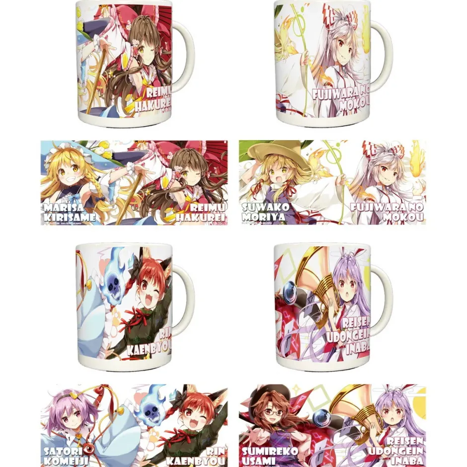 Mugs & Glasses>Touhou Project Spring Festival 2019 Full-Color Mug Collection