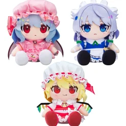 Touhou Lost Word Chocopuni Plushie Remilia Scarlet/Sakuya Izayoi/Flandre Scarlet Outlet