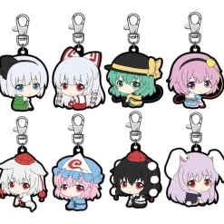 Touhou Project Bocchi-kun Rubber Mascot Charm Collection Best