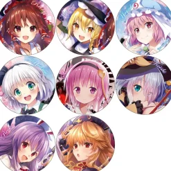Collectable Toys>Touhou Project Character Badge Collection Box Set