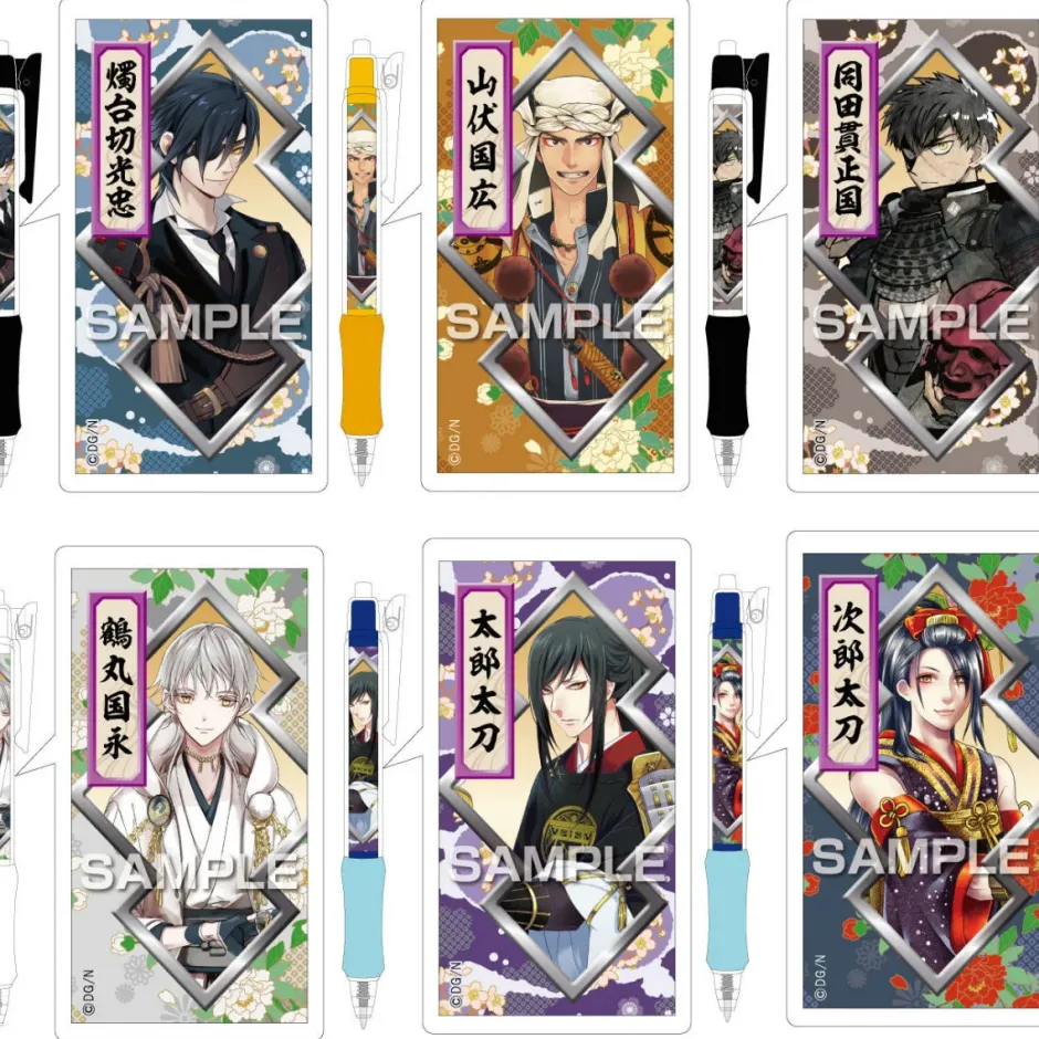 Pens & Writing Supplies>Touken Ranbu -ONLINE- Kassen Ballpoint Pens Vol. 7