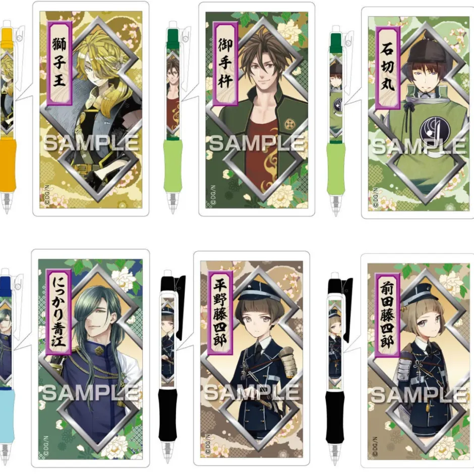 Touken Ranbu -ONLINE- Kassen Ballpoint Pens Vol. 5 Outlet