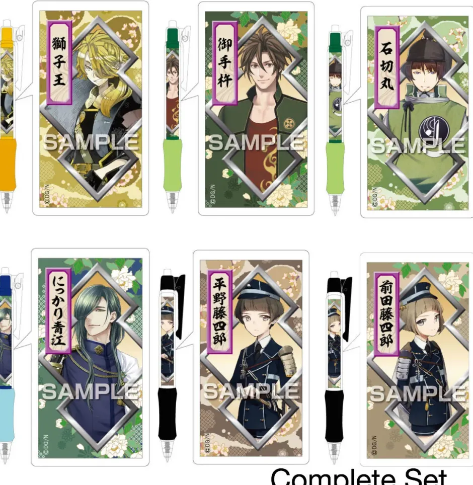 Touken Ranbu -ONLINE- Kassen Ballpoint Pens Vol. 5 Outlet