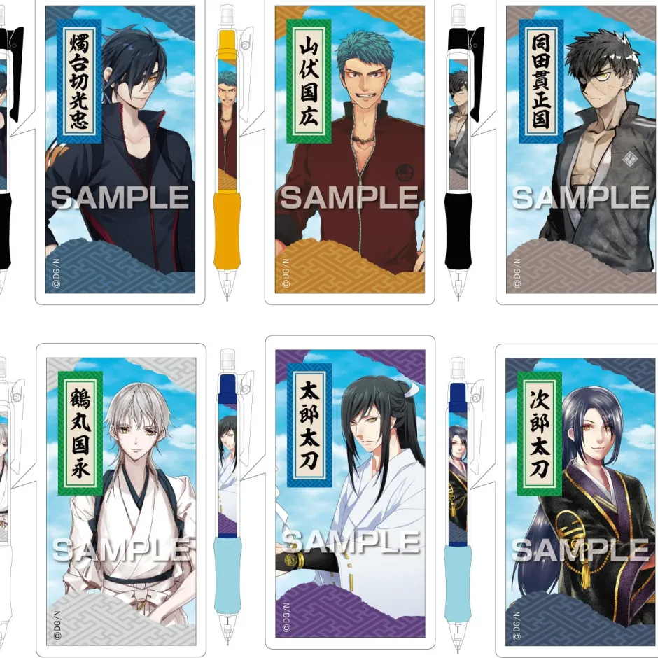 Touken Ranbu -ONLINE- Uchiban Mechanical Pencils Vol. 7 Clearance