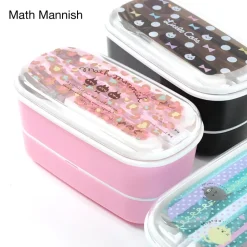 Bento Containers>Trendy Double-Decker Bento Box