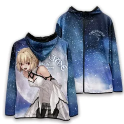 Jackets & Hoodies>Tsukihime -A Piece of Blue Glass Moon- Arcueid Brunestud Full Graphic Dry Hoodie