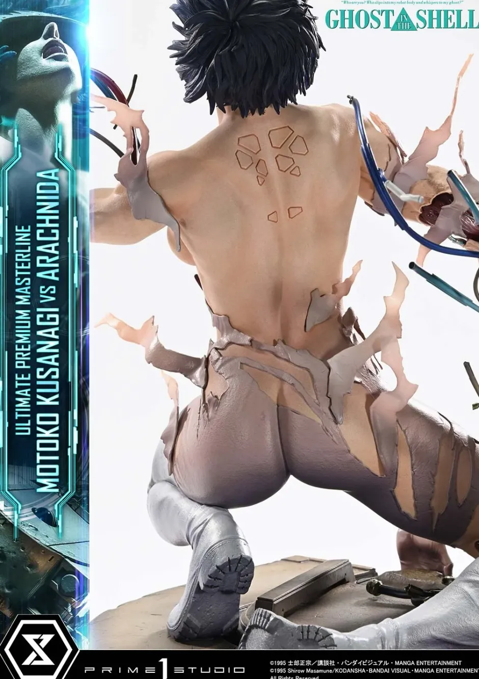 Ultimate Premium Masterline Ghost in the Shell Motoko Kusanagi vs Arachnida 1/4 Scale Figure