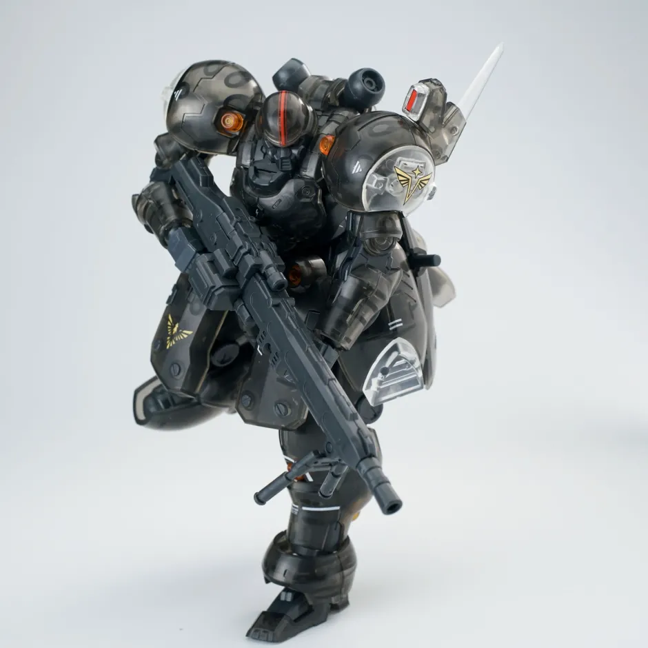 Plastic Models>Ultra Action Trooper Series ZA-11PS Zi-kron (Transparent Black) 1/144 Scale Plastic Model Kit