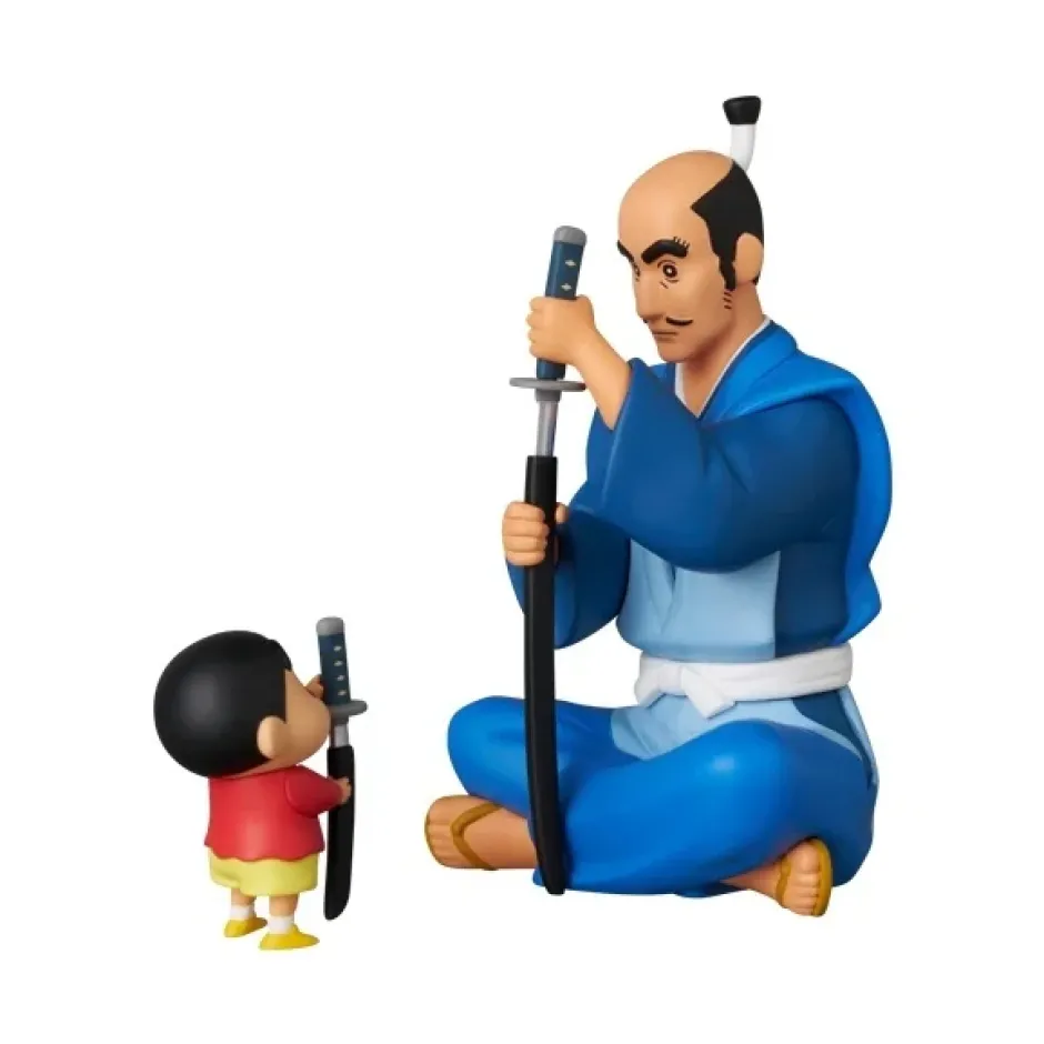 Nendoroid & Mini Figures>Ultra Detail Figure Crayon Shin-chan Series 5 Bushi no Kinchou (Matabei & Shin-chan)