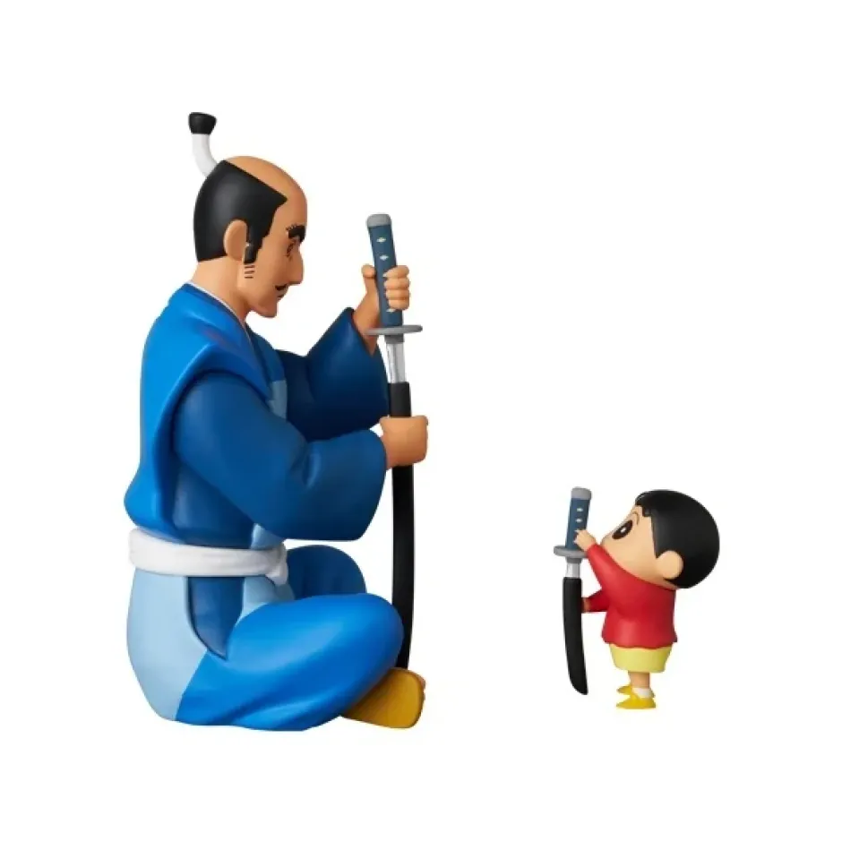 Nendoroid & Mini Figures>Ultra Detail Figure Crayon Shin-chan Series 5 Bushi no Kinchou (Matabei & Shin-chan)