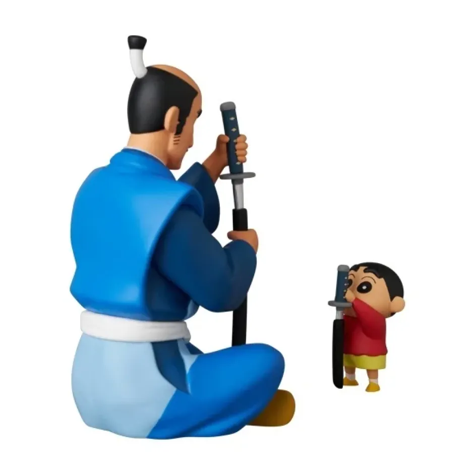 Nendoroid & Mini Figures>Ultra Detail Figure Crayon Shin-chan Series 5 Bushi no Kinchou (Matabei & Shin-chan)