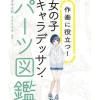 Useful for Drawing! Girl Character Drawing and Parts Illustration Book Outlet